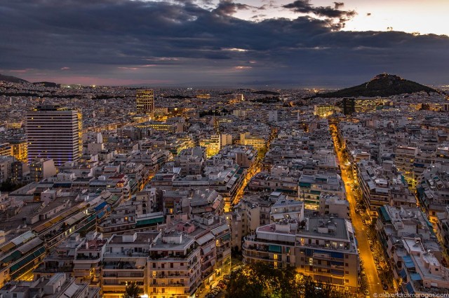 Athens Twilight by Alexandros Maragos